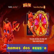 nomes dos exus e seus significados